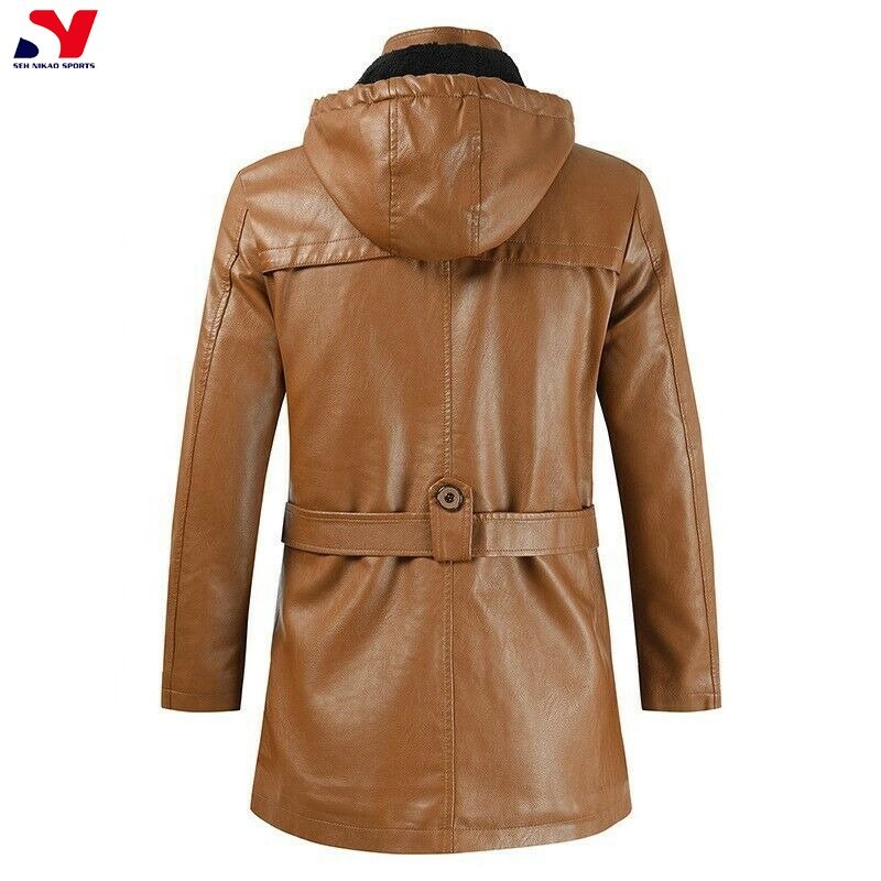 Men's Coat Skin Genuine Leather Jacket Warm Coats winter Fur Jacket Low Cost Wholesale Price