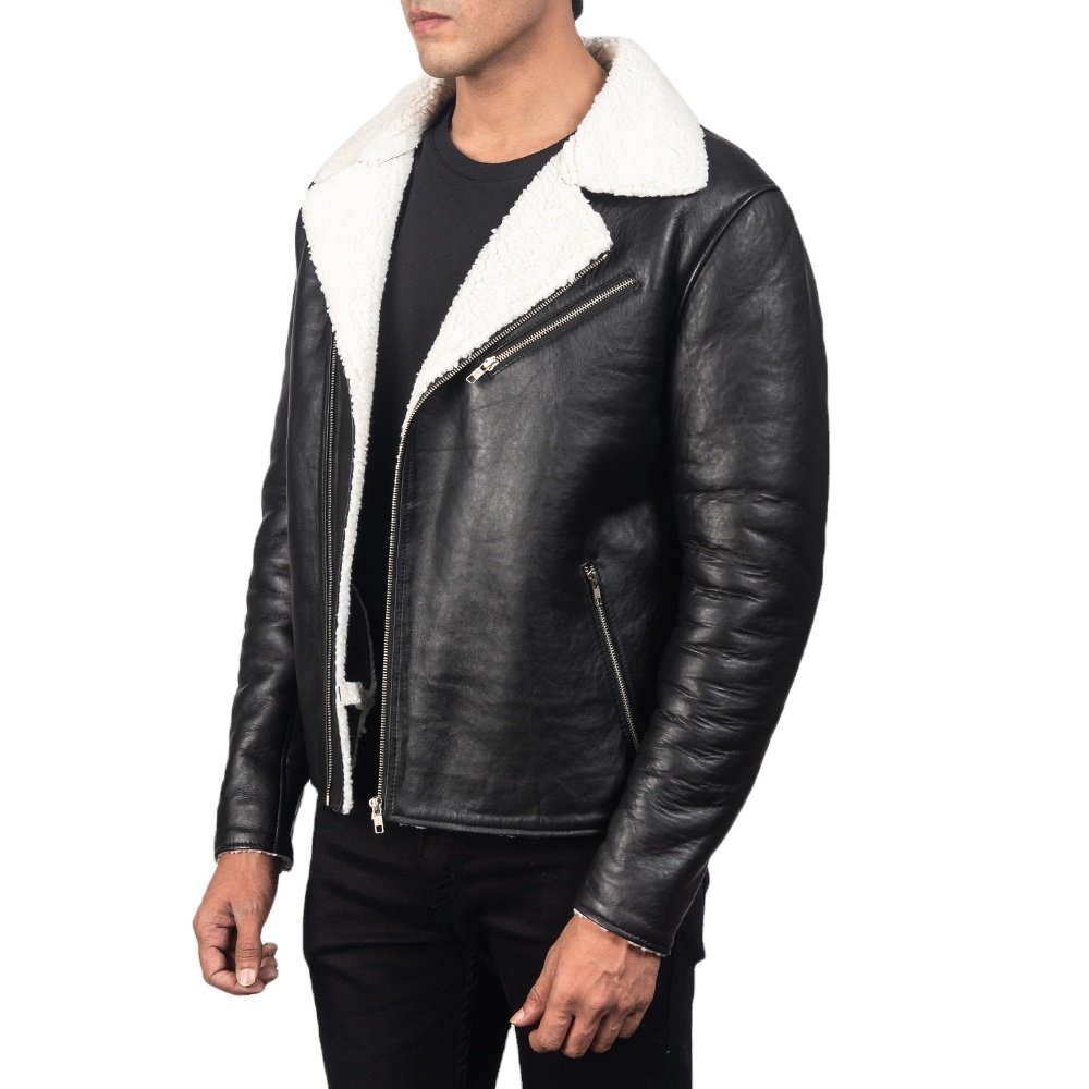 Motorbike Stylish Leather Jacket for Men Custom Color 100% Leather Men's Jacket Custom Slim Leather Jackets