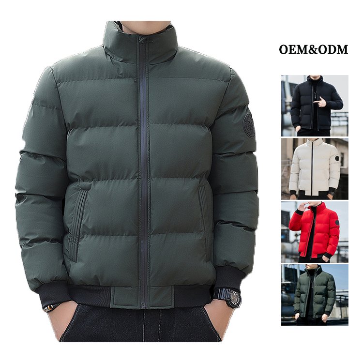 New high quality Winter Men's Plus Size down Coat Thicken outdoor Fleece Winter bubble puffer Jacket Men