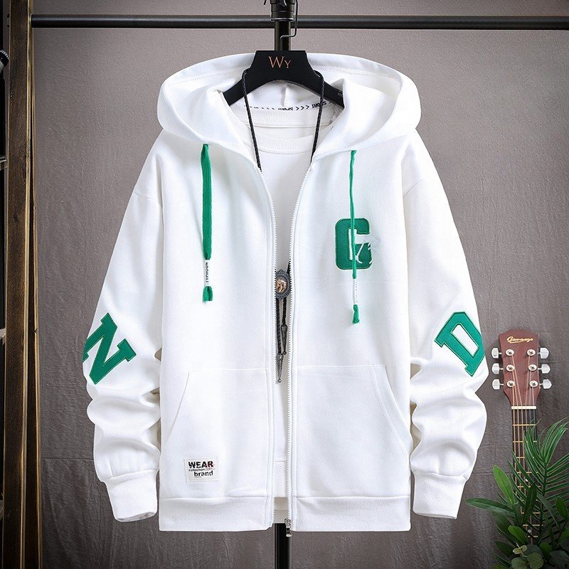 New Japanese and Korean fashion men's casual street style jacket men's school autumn and winter jacket wholesale