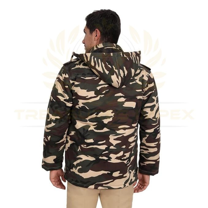 Camo Jackets And Coat Factory Custom Design Waterproof Windproof Men's Hunting Jacket OEM