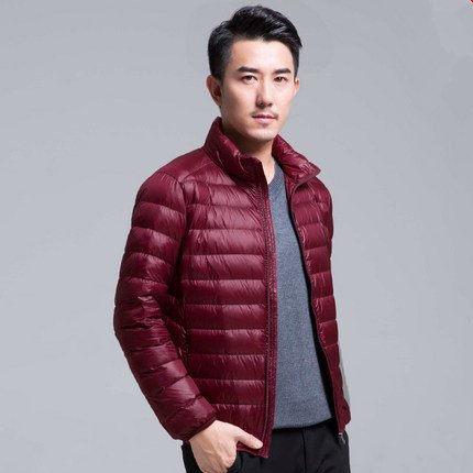 Wholesale Customized Winter Outdoor Man Coats Duck Feather Men's Down Jackets Down Bubble Puffer Men's Jacket