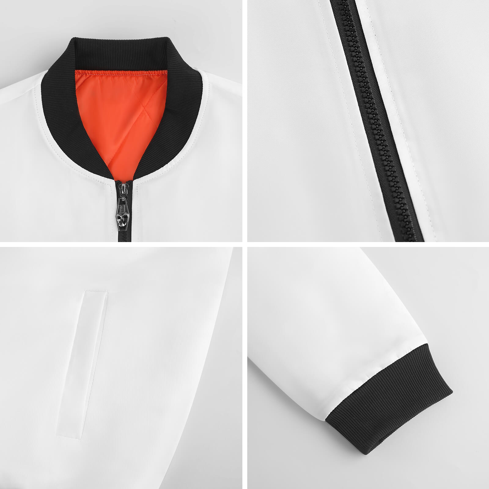 New Wholesale Custom Men Oversize Zipper Bomber Jacket Polynesian Cotton Jacket Windbreaker Plus Size Men's Jackets Winter Coats