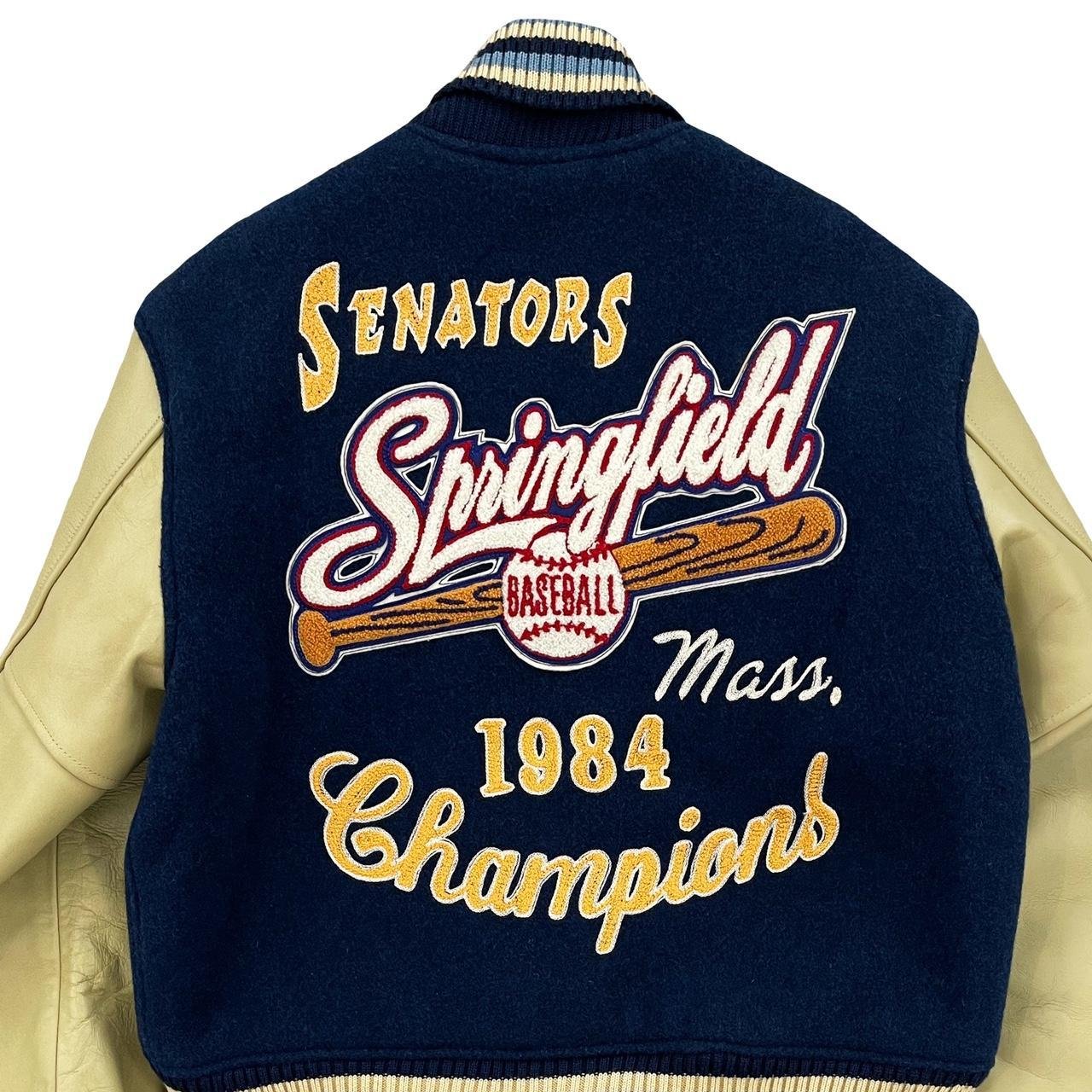 Custom Lettering Printed Wool Leather Jacket for Men's Plus Size Winter Varsity Style with Long Length