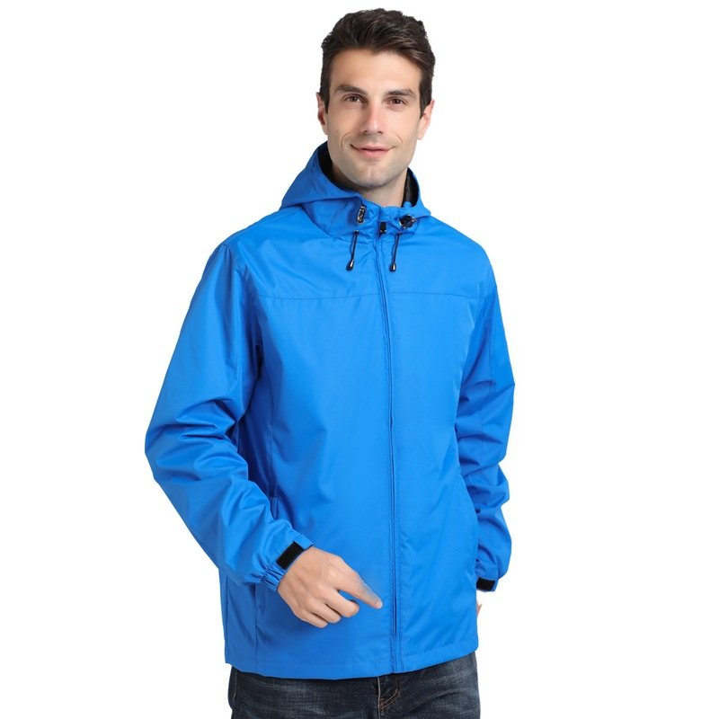 Outdoor Plus Size Men's Jackets Reflective Windbreaker Jacket vintage Retro Waterproof Windbreaker sports Custom Men's Polyester