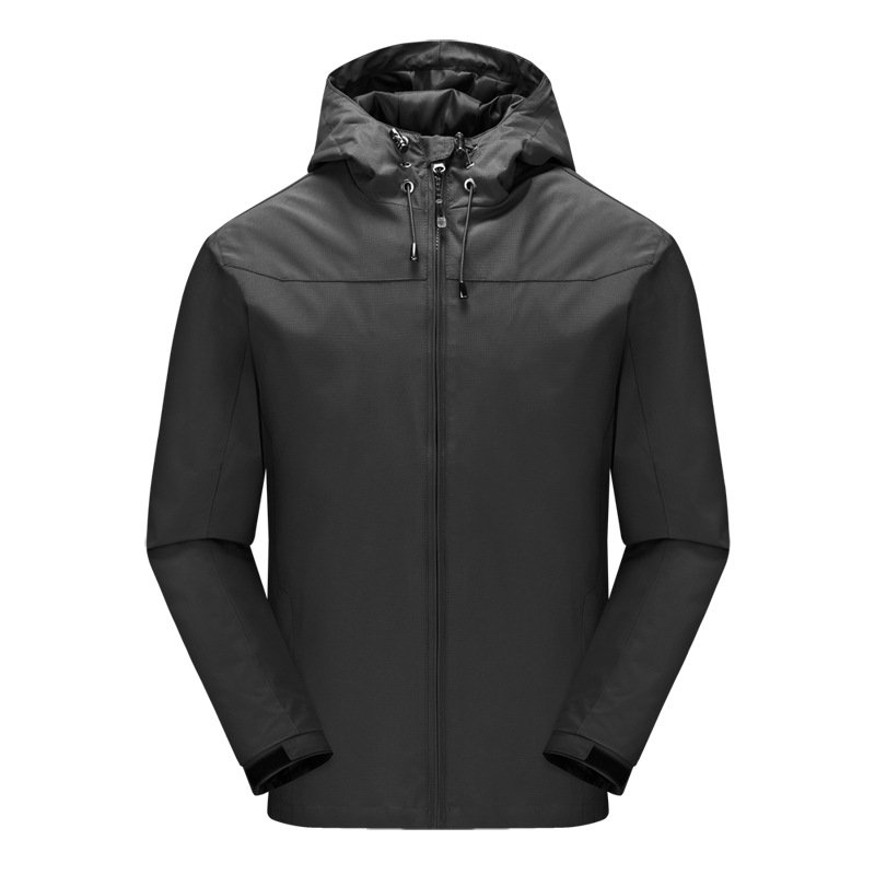 Outdoor Plus Size Men's Jackets Reflective Windbreaker Jacket vintage Retro Waterproof Windbreaker sports Custom Men's Polyester