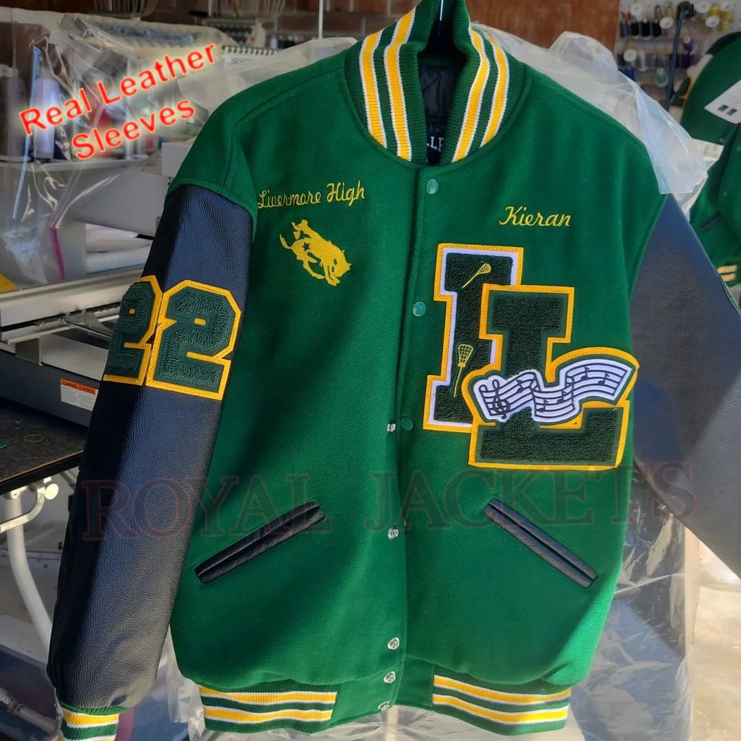 Men's Varsity Jacket Letterman Baseball American College University Jacket