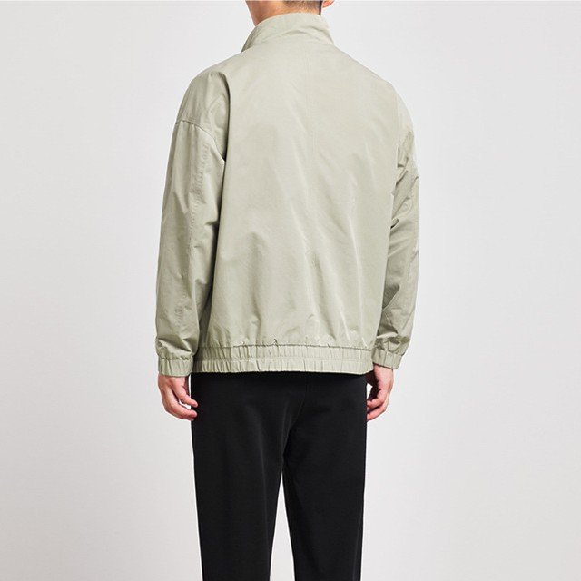 OEM ODM Spring Turndown Collar Men's Lightweight Canvas Jacket Windbreaker Bomber Jacket For Men