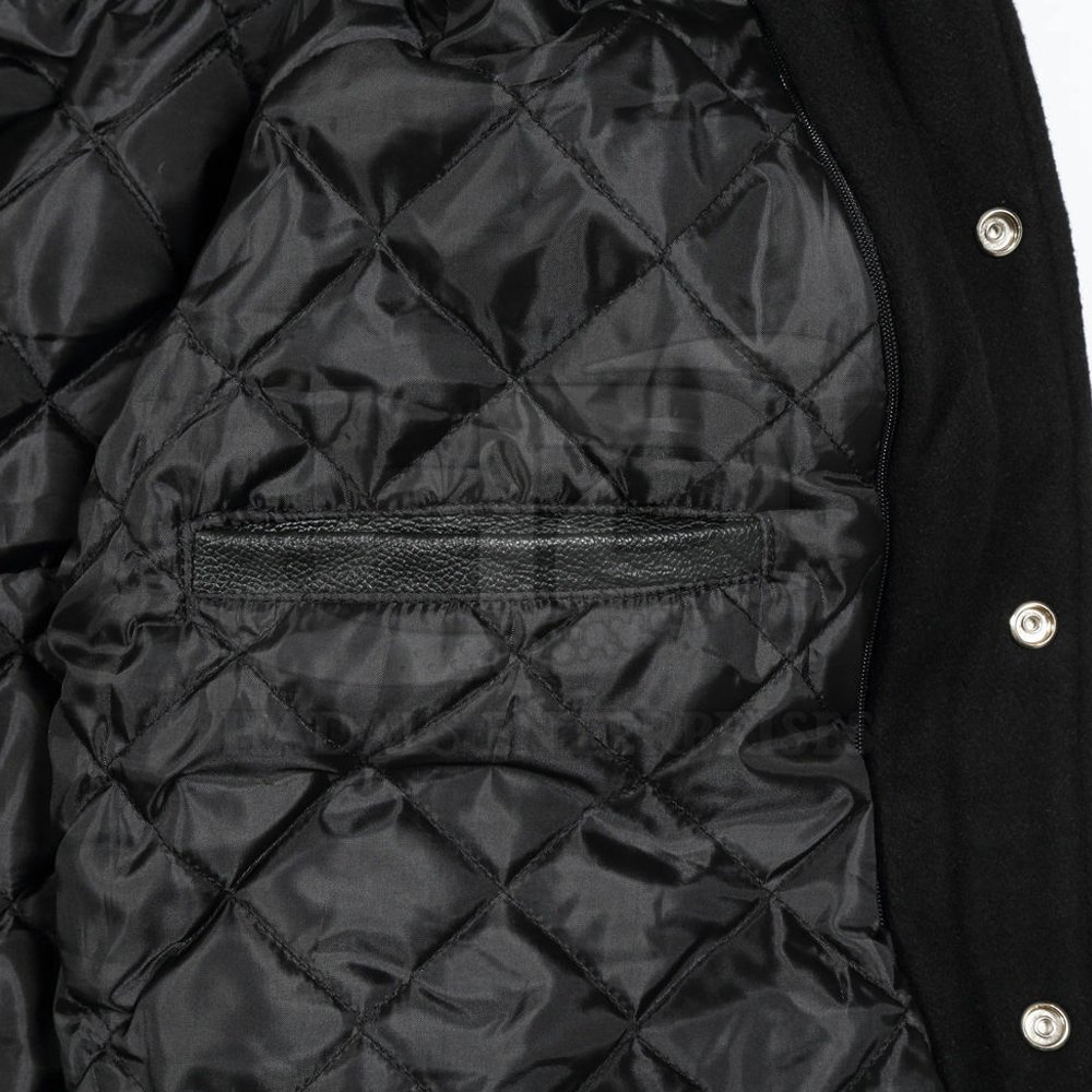 Letter Embroidered Jacket Mens Street Hip Hop Loose Baseball Jacket Casual Wear Outdoor Activities Jacket For Men