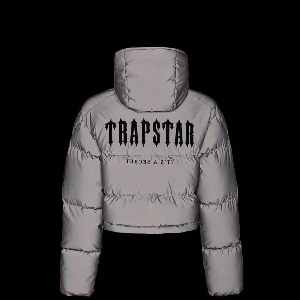 Trapstar Jacket High Street Fashion Men Winter London Puffer Trapstar London Jacket Trapstar Embroidered Coats white streetwear