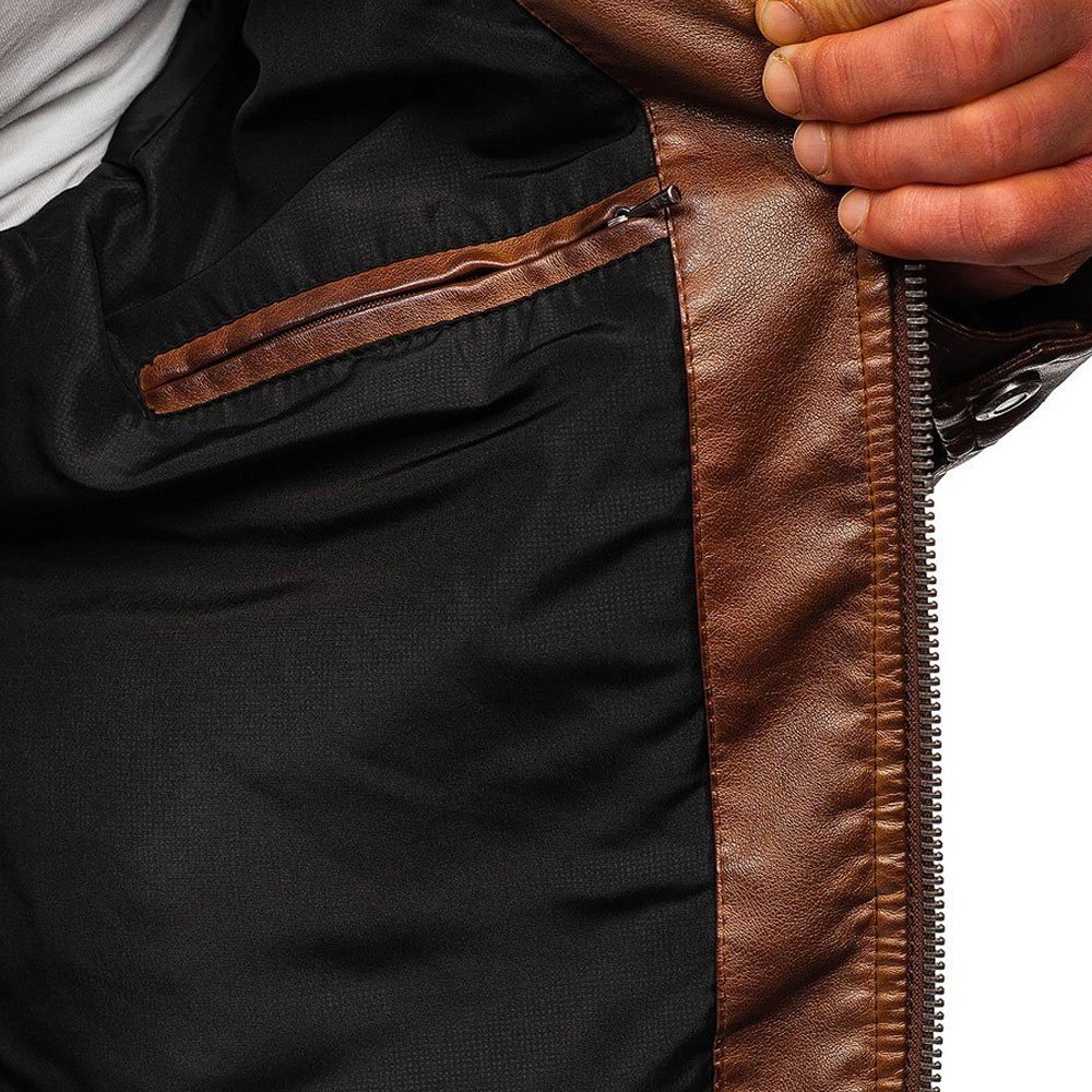 Fully Customized Genuine Cowhide Leather Jackets For Men's Autumn And Winter Wear Comfortable Men Leather Jackets