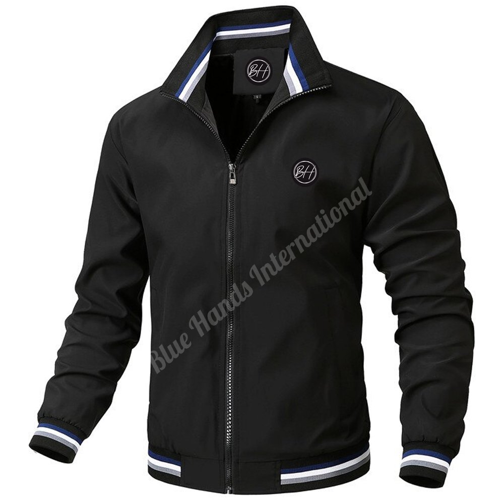 Custom Men's Polyester Breathable Windbreaker Jacket Waterproof Windbreaker Sport Outdoor Plus Size Men's Jacket