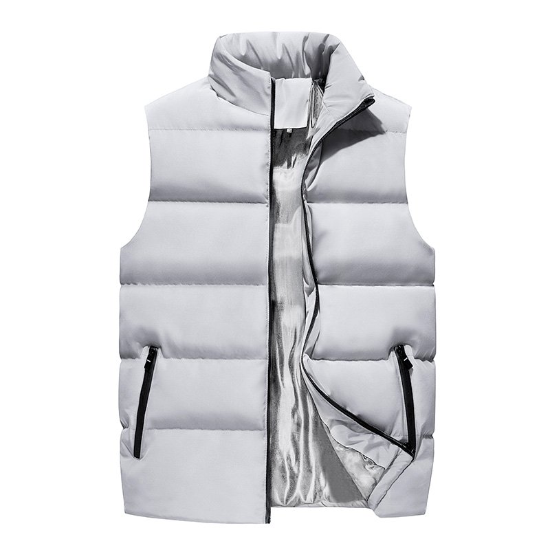 Hot Sale Winter Waistcoat Jackets Men Fashionable Puffer Coat Utility fleece Men's Jackets men's vest