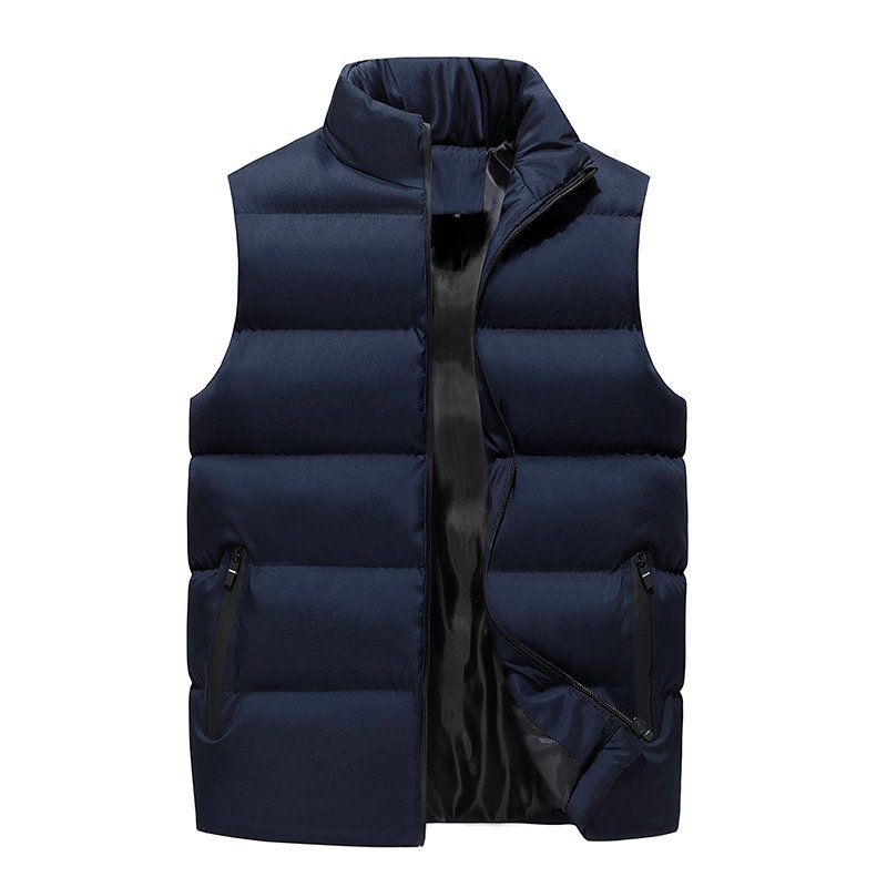 Hot Sale Winter Waistcoat Jackets Men Fashionable Puffer Coat Utility fleece Men's Jackets men's vest