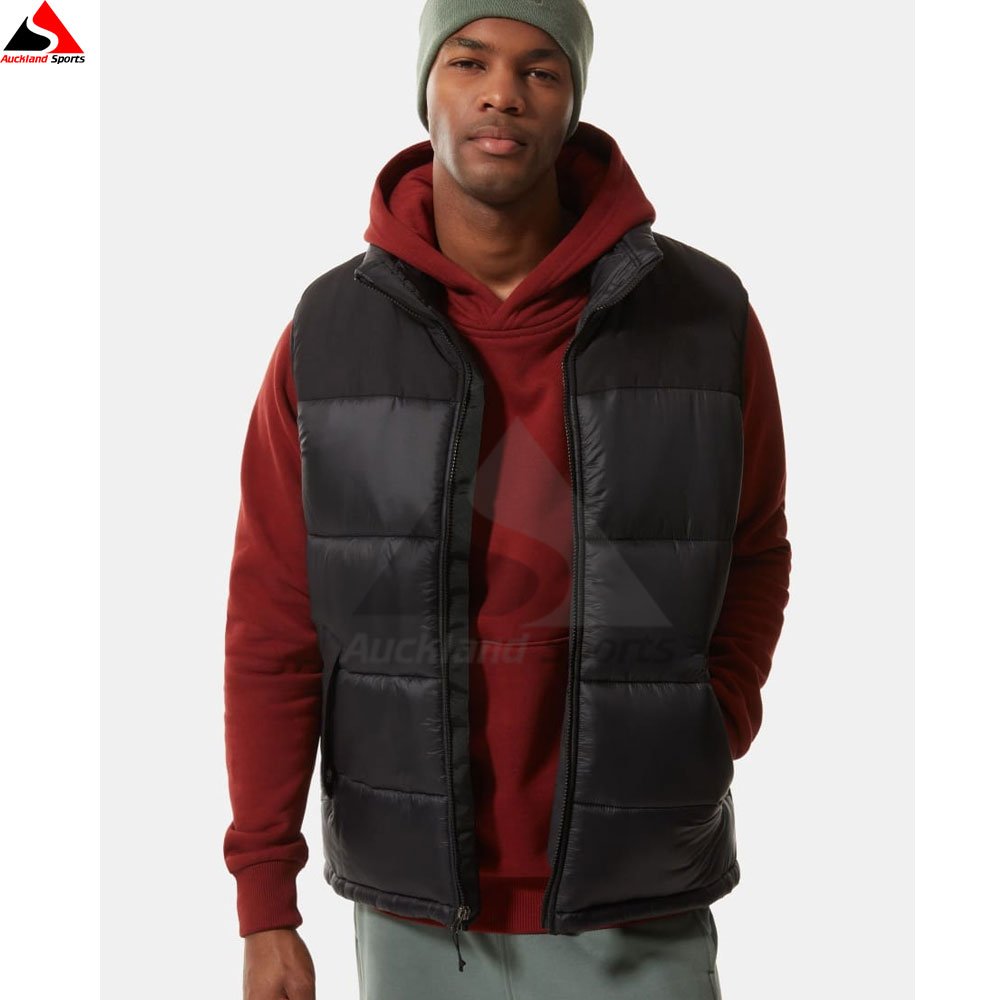 Wholesale Price Cheap Quality Winter Padded Cotton Vest For Men Puffer Gilet Gilet Vest Sleeveless Jackets For Men