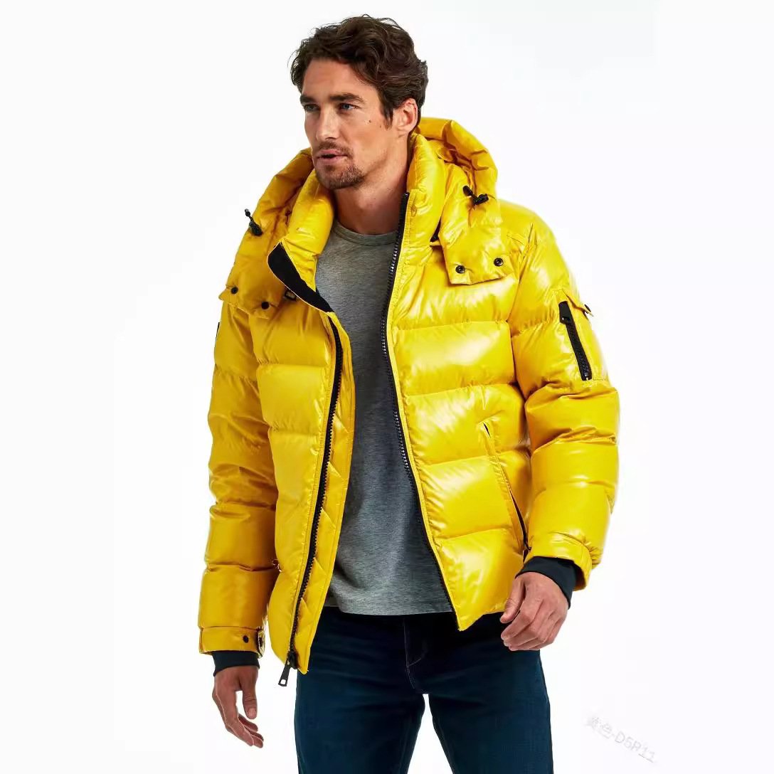 Winter Hooded Duck Down Jackets Warm Thick Down Coats Winter Overcoat Down Parkas Man Puff Jackets men's jackets