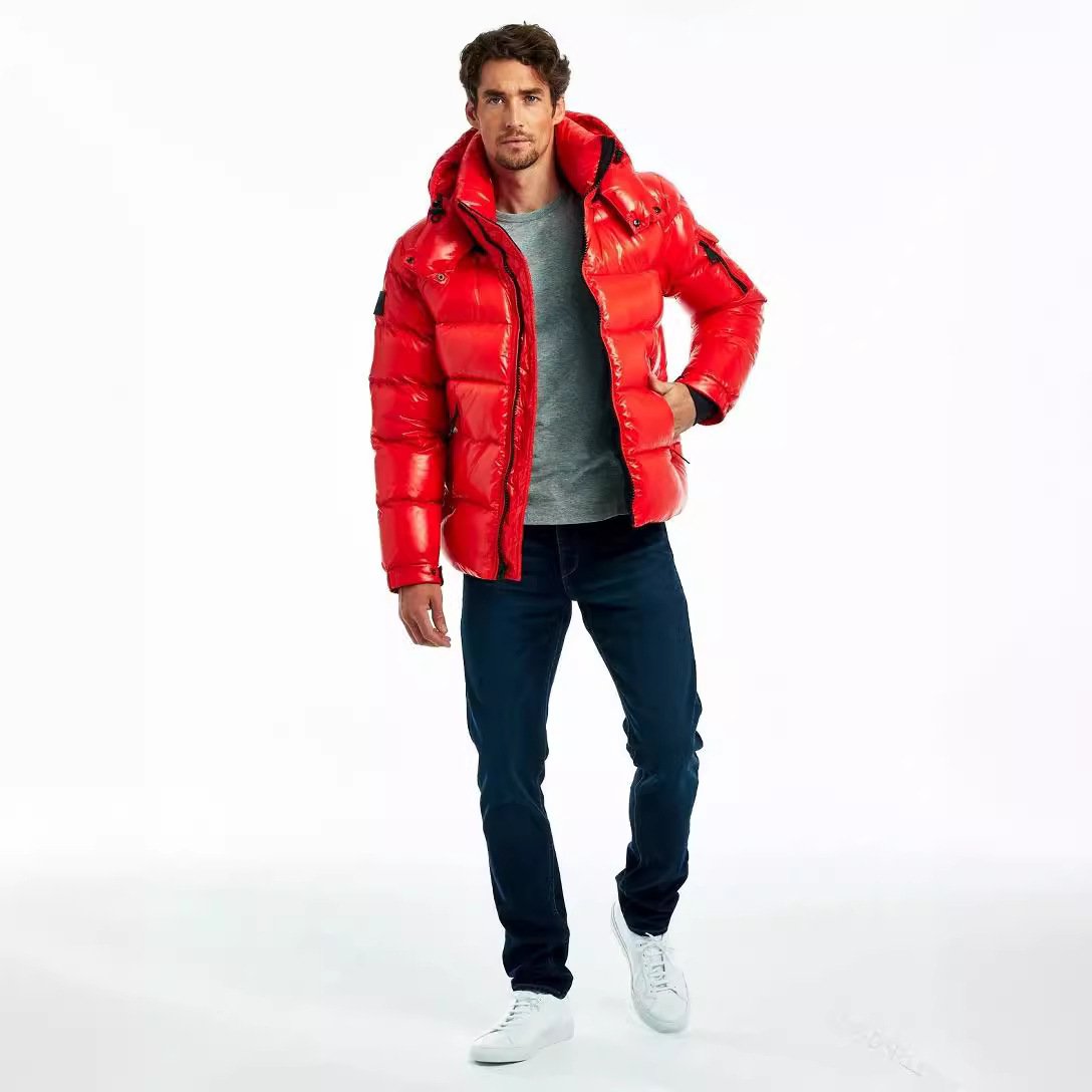 Winter Hooded Duck Down Jackets Warm Thick Down Coats Winter Overcoat Down Parkas Man Puff Jackets men's jackets