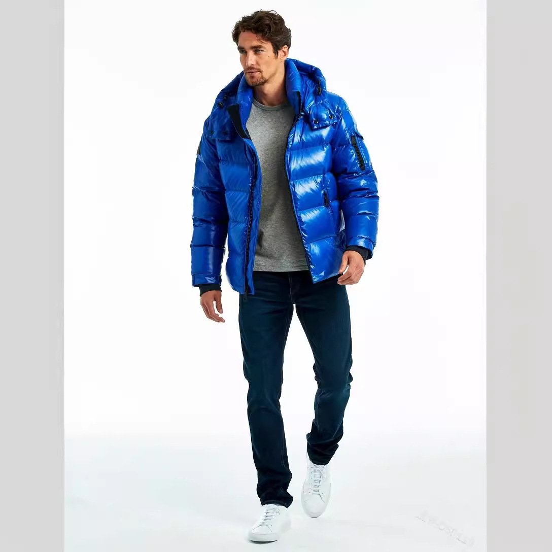 Winter Hooded Duck Down Jackets Warm Thick Down Coats Winter Overcoat Down Parkas Man Puff Jackets men's jackets