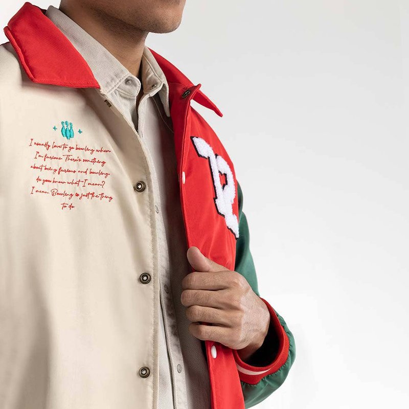 Custom Stylish Satin Baseball Bomber Jacket for Men College Varisty Chenille Embroidered Men's Stylish Satin Jacket