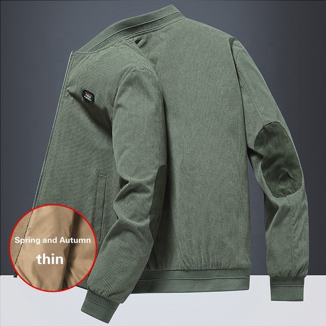 Cheap Fashion Men's Jackets Corduroy Waterproof Windbreaker Sports Outdoor Parka Jacket Men Leather Jacket