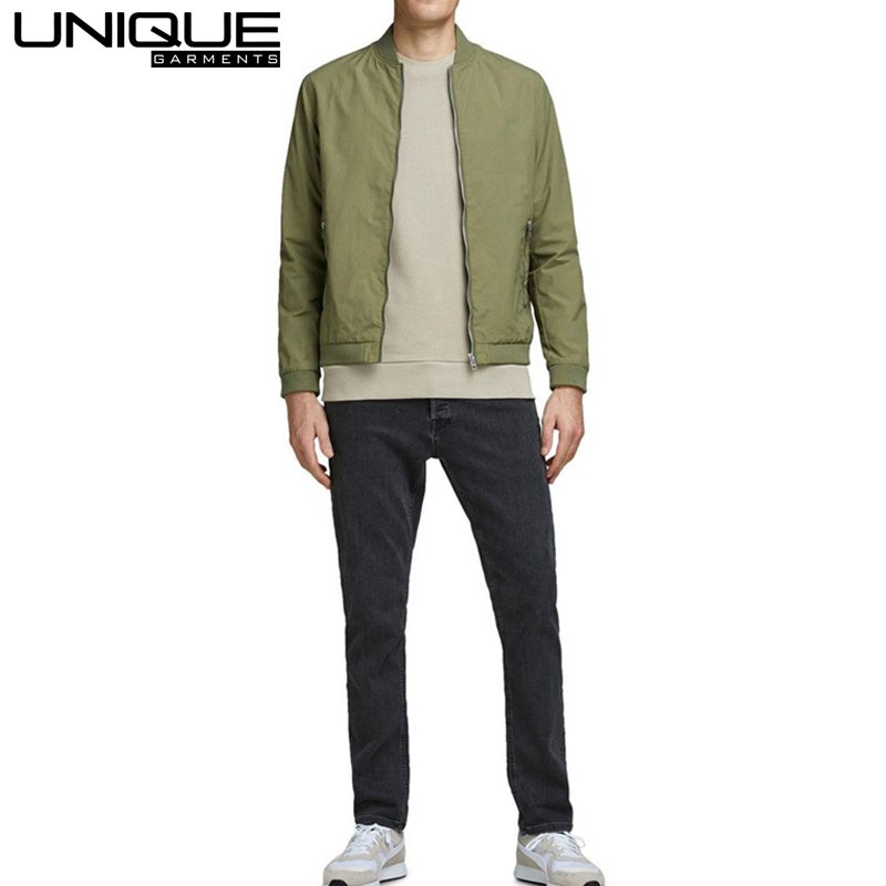 Good Quality Custom Made Men Wear Bomber Jacket Outdoor Hiking Men Clothing Bomber Jacket By UNIQUE GARMENTS INDUSTRIES