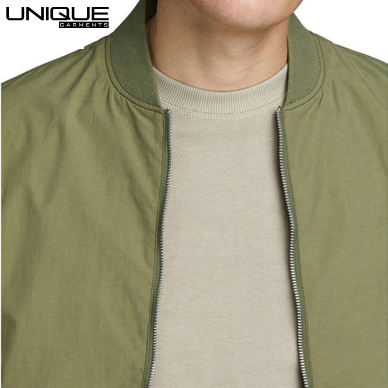 Good Quality Custom Made Men Wear Bomber Jacket Outdoor Hiking Men Clothing Bomber Jacket By UNIQUE GARMENTS INDUSTRIES