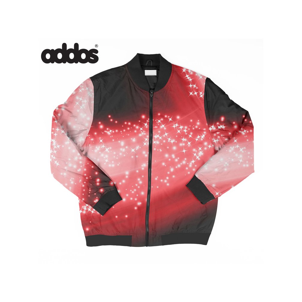 100% Polyester Custom Wholesale Satin Bomber Baseball Winter Jacket