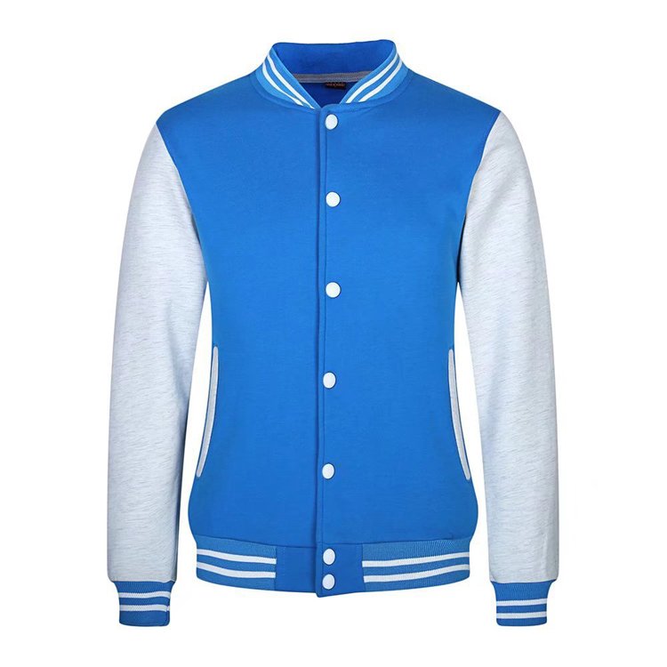 OEM Design Men's Baseball Crew Neck Letterman Bomber Baseball Varsity Men's Single Breasted Jackets