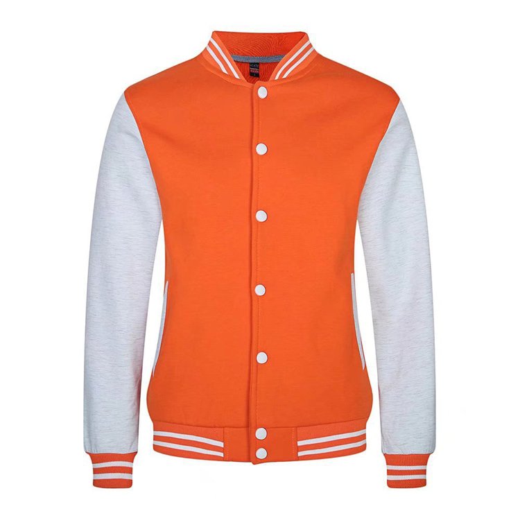 OEM Design Men's Baseball Crew Neck Letterman Bomber Baseball Varsity Men's Single Breasted Jackets
