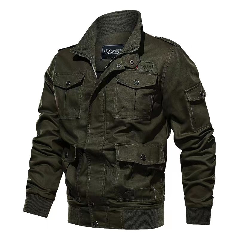 Waterproof Winter Leather Goose Down Stylish Denim Plus Size Men'S Jackets Men'S Plus Size Jackets
