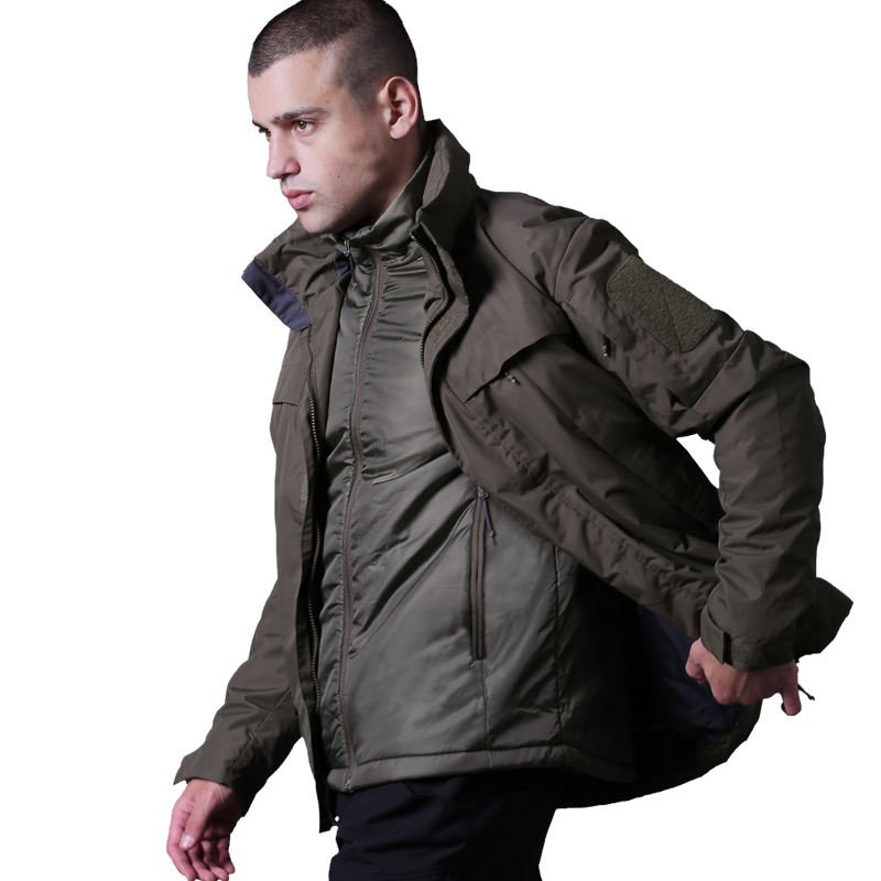 2023 Custom Men's Jackets Waterproof Male Outdoor Best Quality Coats and Warm Jacket Blank Casual Cotton Outdoor Jacket