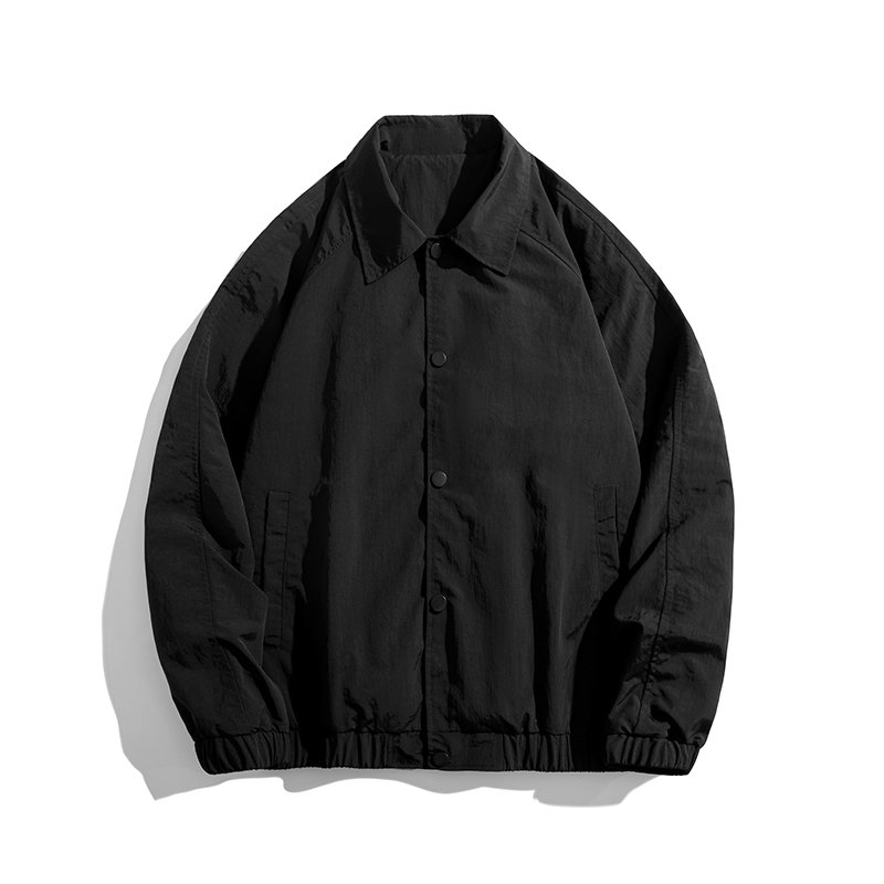 Wholesale Casual Lapel Loose Versatile Vintage Streetwear Coats Jacket For Men