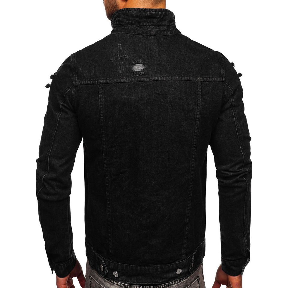 High Quality Manufacturer OEM Custom Cotton Wool Casual Denim Winter Jeans And Jackets Sets For Men'S Wear