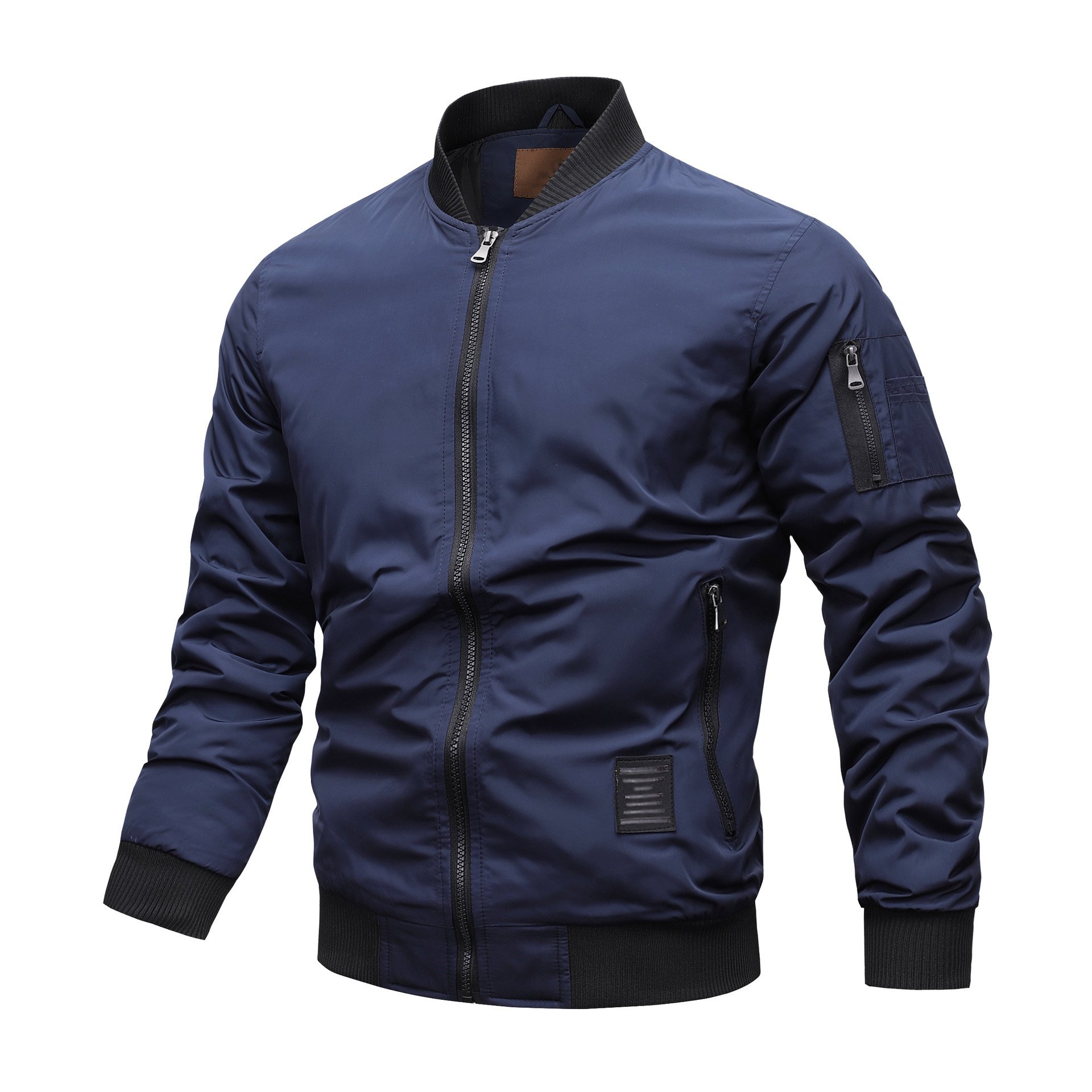 Men's jackets & coats Men's Casual Baseball Coat Standing Collar Men's Light Flying Jacket
