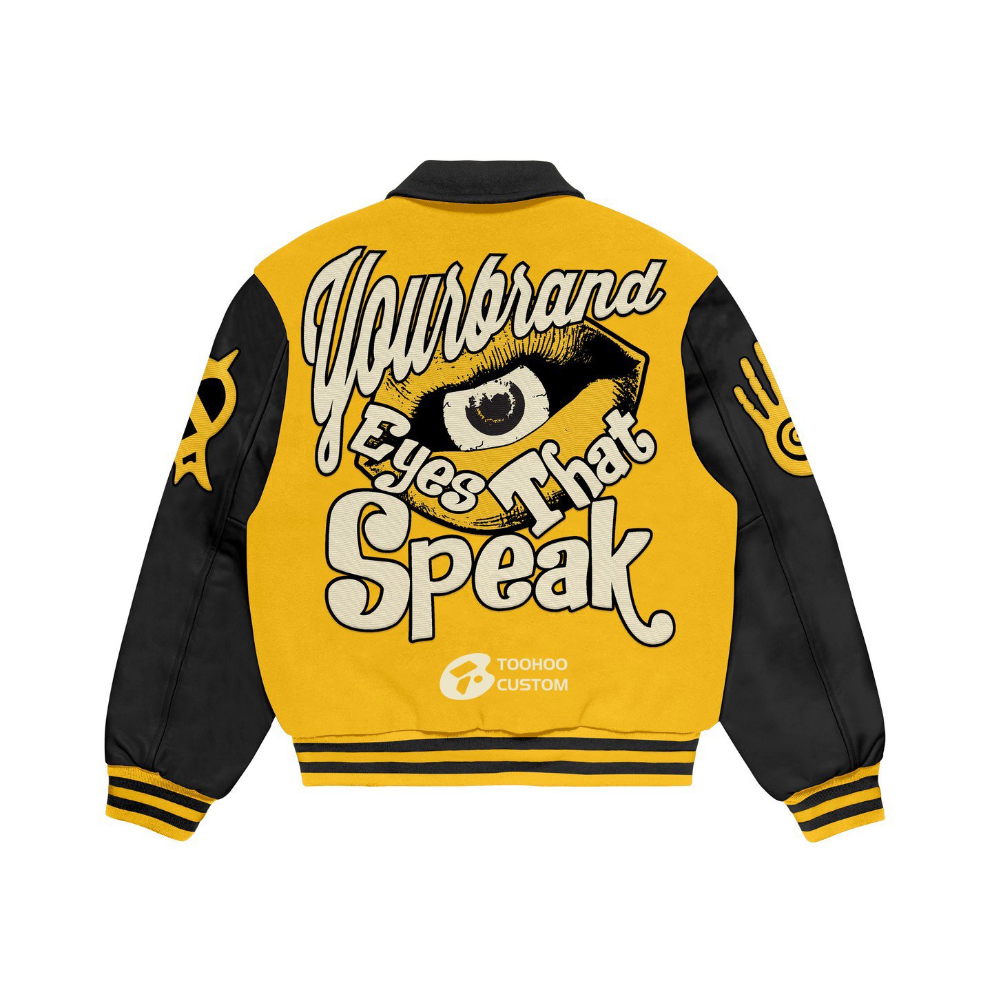 Custom LOGO Unisex Varsity Jacket Men's American Chenille Embroidery Patch Vintage Retro Baseball Cropped varsity jacket for man
