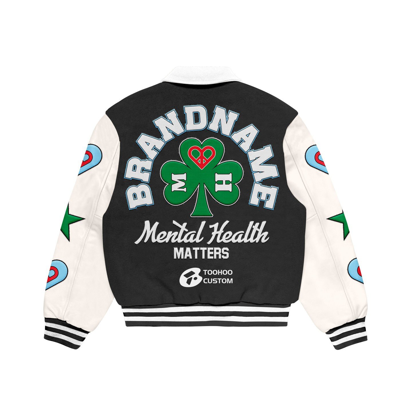 Custom LOGO Unisex Varsity Jacket Men's American Chenille Embroidery Patch Vintage Retro Baseball Cropped varsity jacket for man