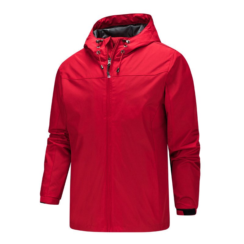Autumn Winter Thin Soft Shell Hooded Custom Logo Mountaineer Waterproof Windproof Soft Shell Jacket For Men