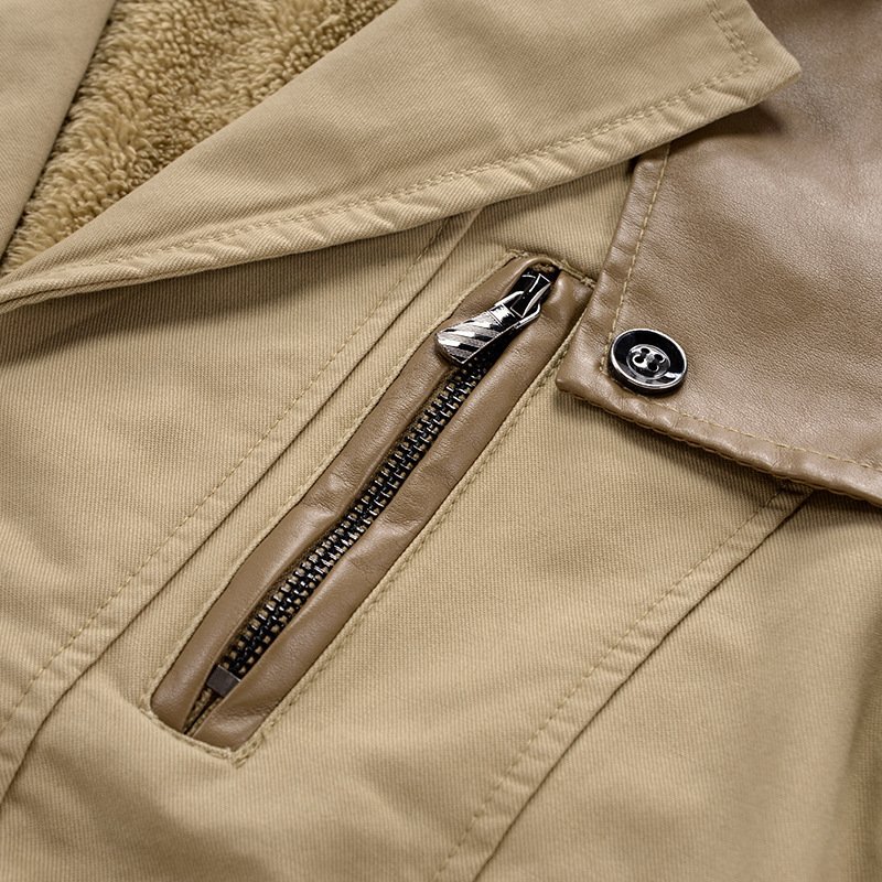 High Quality Turn-down Collar Men Winter Jacket Coat 2024 New Design Casual Winter Men's Jacket