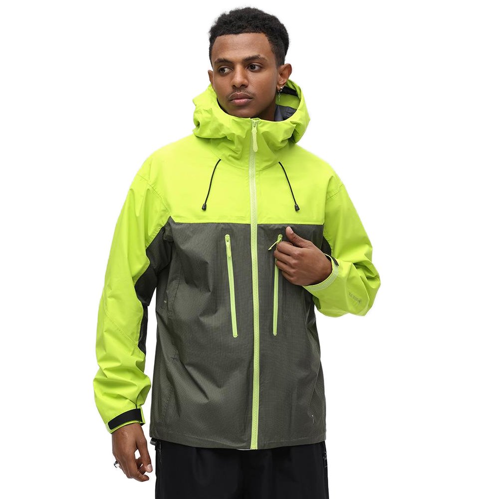 Hot Sale 10000mm Windproof and Waterproof 3L Outdoor Hard Shell Jacket Soft High Performance Coat for Spring Autumn Wholesale