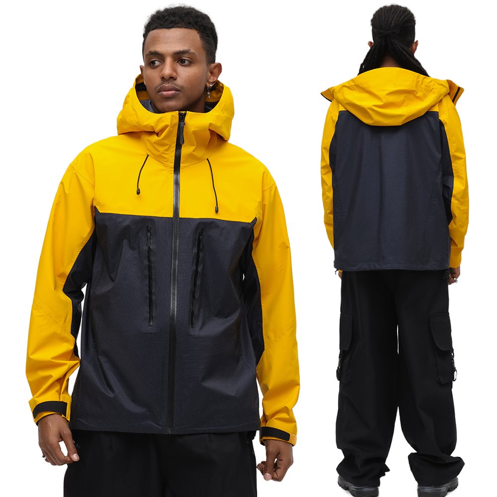 Hot Sale 10000mm Windproof and Waterproof 3L Outdoor Hard Shell Jacket Soft High Performance Coat for Spring Autumn Wholesale