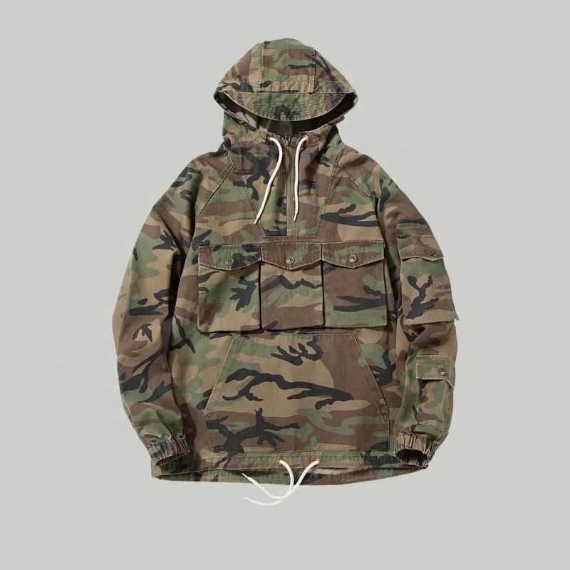 New Solid Color Hoodie Outdoors Camping Hunting jacket Men's Sports Cotton camo Jackets