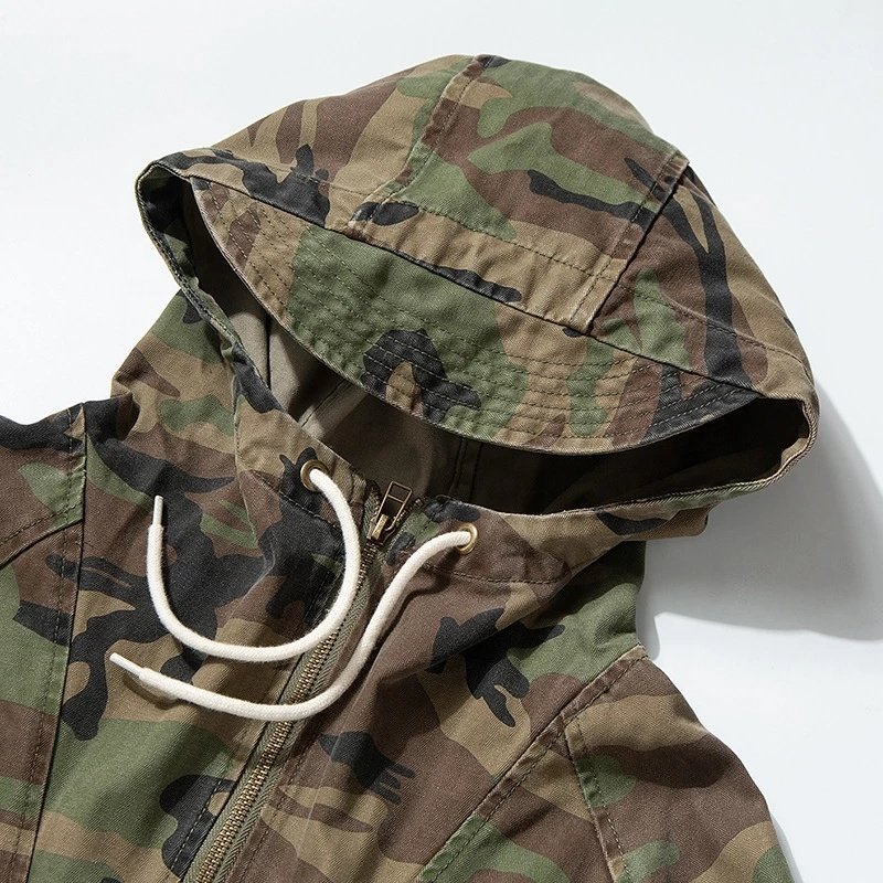 New Solid Color Hoodie Outdoors Camping Hunting jacket Men's Sports Cotton camo Jackets