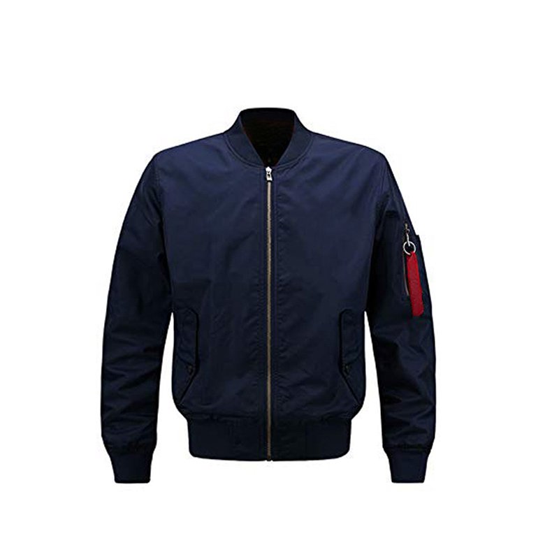 Men's Jacket Casual Fashion Outer Jacket Men's Spring Autumn 2024 New Slim Bomber Jacket Men