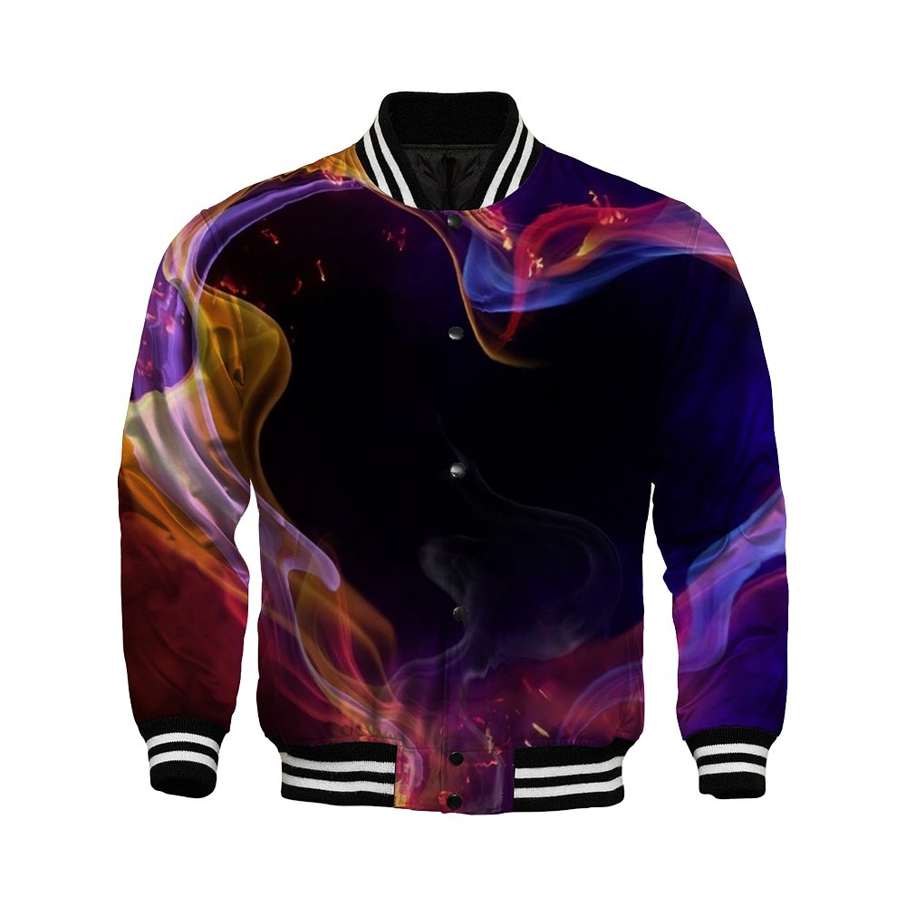 Plus Size Men's Bomber Baseball Jacket Custom Patches Embroidery Baseball Bomber Letterman Jacket For Men