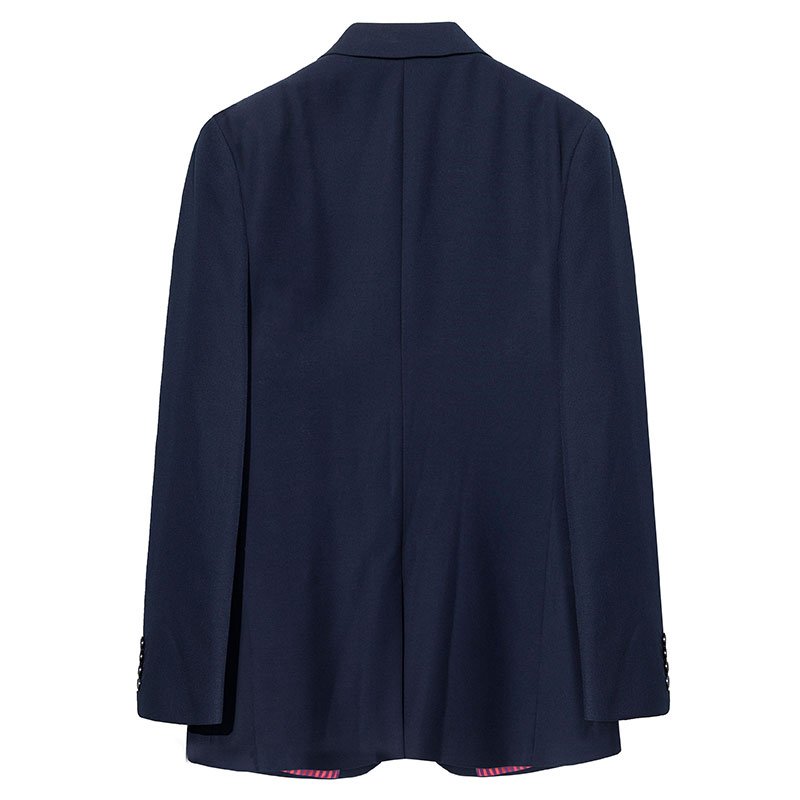 Top Quality Customized blazer men jacket dark navy jacket Italy business blazer Formal Suit Plus size blazer for men could custom
