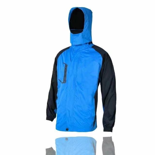 Custom men's polyester reflective windbreaker jacket,vintage retro waterproof windbreaker,sports outdoor plus size Men's Jackets
