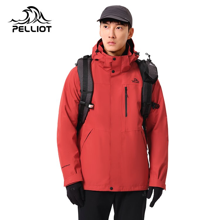 High Tech Professional Hard Shell Outdoor winter warm windproof breathable Active 3 in 1 waterproof jacket