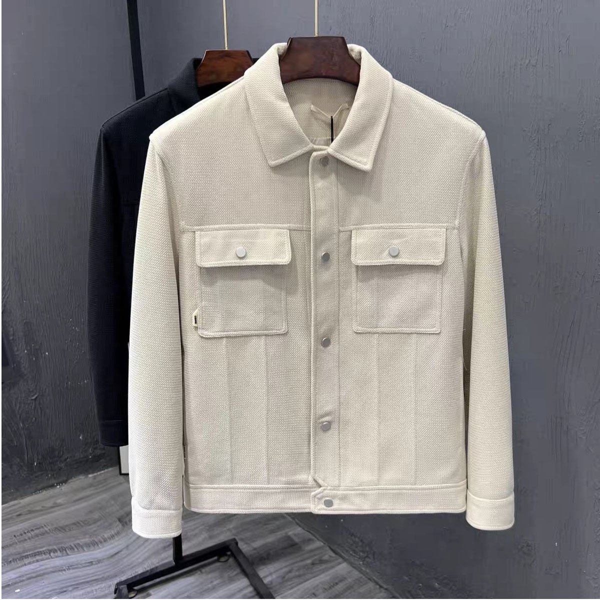 Custom Plus Size Fashion Men's Jackets Casual Waterproof Blank Golf Lightweight Windbreaker Bomber Jacket For Men