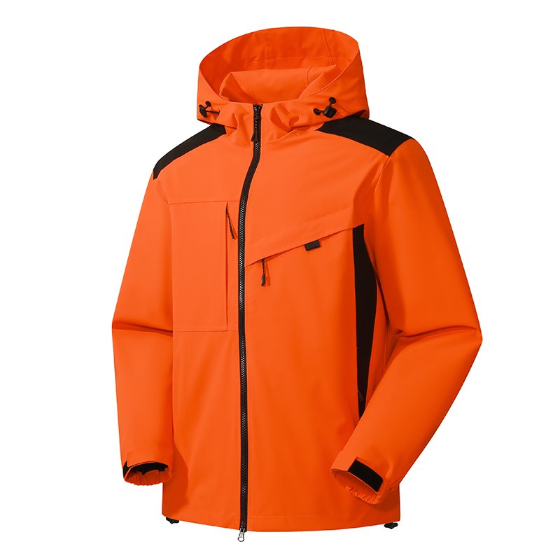 Men's Jacket Hooded Windproof Outdoor Windbreaker Jacket Trekking Outdoor Jacket Autumn Hiking Wind Breaker