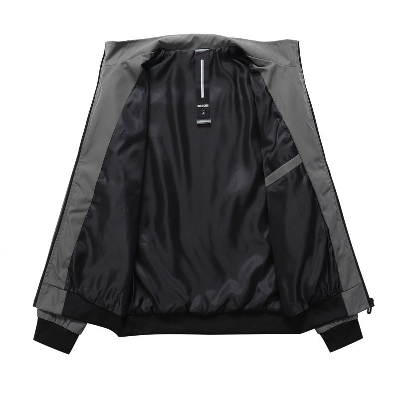 High Quality Men's Lightweight Windbreaker Jacket Casual Windproof Spring Wind Breaker Zipper Running Hiking Fishing Outdoors